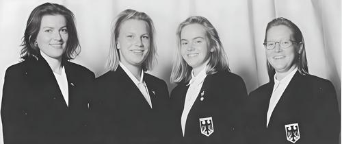 Captain Ursula Beer, Franca Fehlauer, Anika Heuser, Heidi Klump